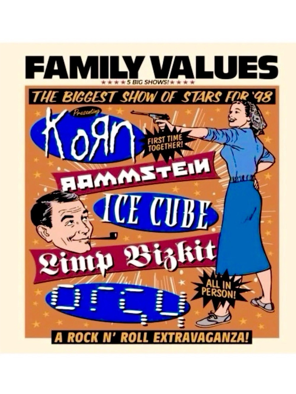 The Family Values Tour '98 (CD, 1999)